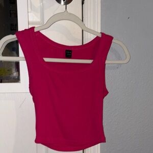 SHEIN Hot Pink Tank Top